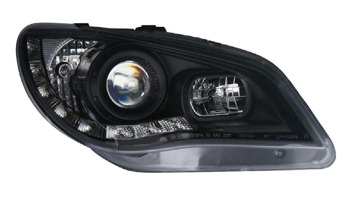 Set+de+phares+look-diurnes+sur+mesure+pour+Subaru+Impreza+2005-2007+-+Noir